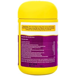 Viên nhai hỗ trợ bổ sung vitamin Kids Smart Vita Gummies Multi-vitamin Vegies Nature's Way (60 viên)