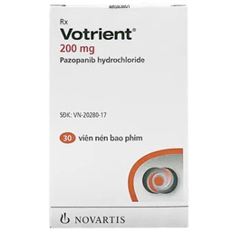 Thuốc Votrient 200mg Novartis điều trị ung thư biểu mô tế bào thận (RCC) và ung thư phần mềm (STS) (30 viên)