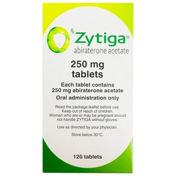 Thuốc Zytiga 250mg Janssen điều trị ung thư tuyến tiền liệt (120 viên)