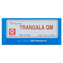 Kem bôi da Trangala QM 8g Mediphar điều trị chàm, vết côn trùng cắn, viêm da tiếp xúc