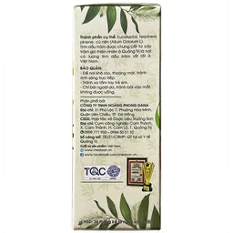 Tinh dầu tràm ngâm củ nén Mệ Đoan giúp xoa bóp, giảm đau (50ml)