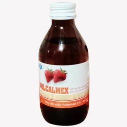 Siro Polcalmex Polfarmex vị dâu - phòng và điều trị thiếu canxi (150ml)