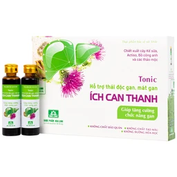 Siro hỗ trợ thải độc gan tăng cường chức năng gan Ích Can Thanh (6 lọ x 10ml)