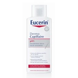 Dầu gội cho da đầu nhạy cảm Eucerin Dermo Capillaire pH5 Mild Shampoo ngăn ngừa khô da đầu (250ml)