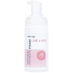 Dung dịch vệ sinh phụ nữ dạng bọt Daily Lady Love & Hope sáng hồng, kháng viêm (100ml)