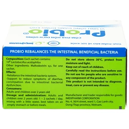 Cốm hỗ trợ tiêu hóa Probio(14 gói)