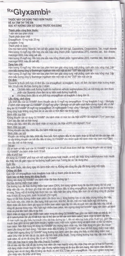 Thuốc Glyxambi 25mg/5mg Boehringer điều trị đái tháo đường típ 2 (3 vỉ x 10 viên)