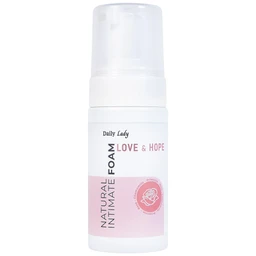 Dung dịch vệ sinh phụ nữ dạng bọt Daily Lady Love & Hope sáng hồng, kháng viêm (100ml)