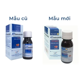 Dung dịch uống A.T Desloratadin 0.5mg An Thiên giảm viêm mũi dị ứng, ngứa, nổi mày đay mạn tính (60ml) 2