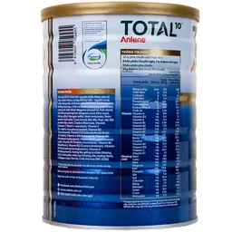 Sữa bổ sung hệ dưỡng chất cho vận động tiêu hóa người trên 40 tuổi Anlene Total 10 (800g)