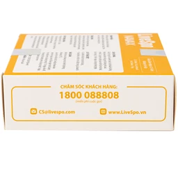 Dung dịch vệ sinh tai mũi họng Livespo Navax (5 ống x 5ml) + 1 bình giảm nguy cơ viêm đường hô hấp