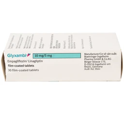 Thuốc Glyxambi 10mg/5mg Boehringer điều trị đái tháo đường típ 2 (3 vỉ x 10 viên)