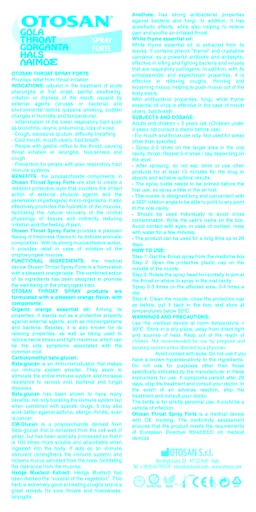 Xịt họng Otosan Forte 30ml hỗ trợ giảm viêm họng cấp tính, viêm hô hấp, giảm đau rát họng