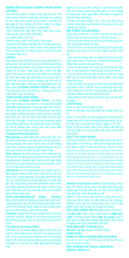 Xịt họng Otosan Forte 30ml hỗ trợ giảm viêm họng cấp tính, viêm hô hấp, giảm đau rát họng