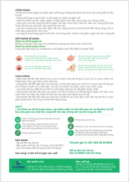 Khăn hạ sốt Dr.Papie 0+ Starmed (5 gói x 5 miếng) hạ nhiệt giảm sốt dùng cho trẻ sơ sinh