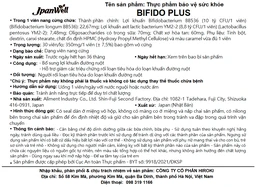 Viên uống bổ sung lợi khuẩn đường ruột giảm rối loạn tiêu hóa do loạn khuẩn Bifido Plus Jpanwell (30 viên)