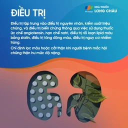 Điều trị hội chứng thận hư - Phương pháp kiểm soát triệu chứng và bảo vệ thận