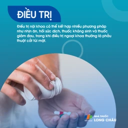Vỡ túi mật được điều trị ban đầu bằng phẫu thuật cắt túi mật qua da