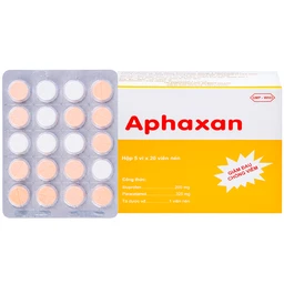 Thuốc Aphaxan Armephaco giảm đau, chống viêm (5 vỉ x 20 viên) 1