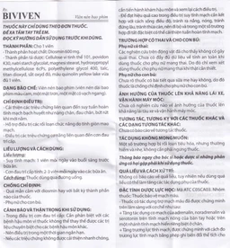 Thuốc BiviVen 600mg Reliv hỗ trợ cải thiện triệu chứng suy tuần hoàn tĩnh mạch bạch huyết (3 vỉ x 10 viên)