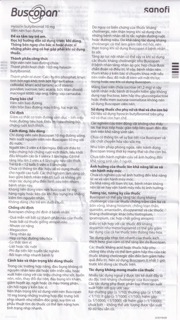 Thuốc Buscopan 10mg Sanofi giảm co thắt cơ trơn đường sinh dục – tiết niệu (5 vỉ x 20 viên)