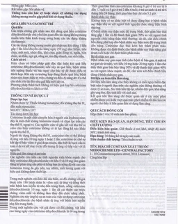 Thuốc Cetimed 10mg Medochemie điều trị triệu chứng viêm mũi dị ứng (1 vỉ x 10 viên)