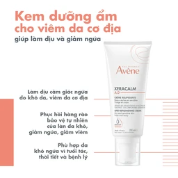 Kem bôi dưỡng ẩm cho da chàm, da khô Avene Xeracalm A.D Cream 200ml