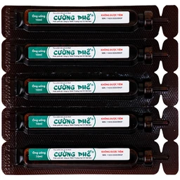 Siro giúp bổ phế Cường Phế CG (10 ống x 10ml)