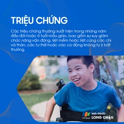 Triệu chứng bại não gồm suy giảm vận động, liệt mềm hoặc liệt cứng, tư thế và cử động bất thường