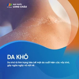 Da khô là tình trạng da bong vảy, gây ngứa và nứt nẻ
