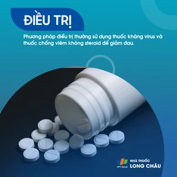 điều trị bệnh giời leo với thuốc kháng virus và các loại thuốc giảm đau để kiểm soát các triệu chứng