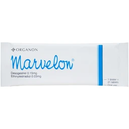 Thuốc tránh thai Marvelon Organon (21 viên)