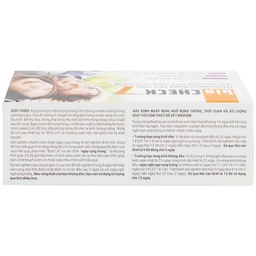 Que thử rụng trứng Bio Check (7 cái) dùng xác định ngày rụng trứng nhanh chóng, đơn giản