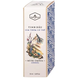 Tinh dầu Musk Omnia Thảo Nguyên 50ml làm thơm cơ thể, chống vi khuẩn gây mùi