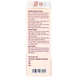 Xịt giảm ngứa, mề đay, chàm, vết bỏng nhẹ Skin Herbal 20ml