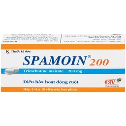 Thuốc Spamoin 200mg OPV điều trị rối loạn chức năng đường ruột (2 vỉ x 10 viên) 2