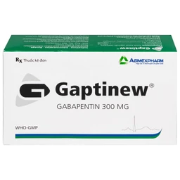 Thuốc Gaptinew 300mg Agimexpharm điều trị động kinh và đau thần kinh ngoại biên (10 vỉ x 10 viên)