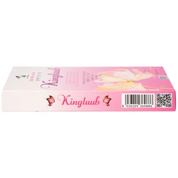 Gel phụ khoa Kingluub (5 tuýp x 3ml) hỗ trợ điều trị, giảm viêm nhiễm, bôi trơn, làm mềm vùng âm đạo 
