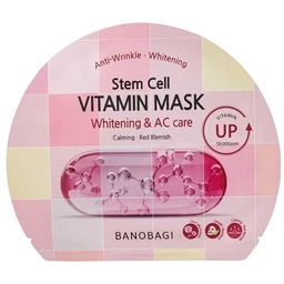 Mặt nạ cấp ẩm, dưỡng sáng da cho da mụn Banobagi Stem Cell Vitamin Mask Whitening và AC Care (30g)