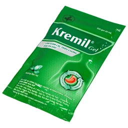 Dung dịch Kremil Gel United Pharma giảm loét dạ dày - tá tràng, viêm thực quản (30 gói x 20ml)