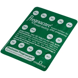 Viên bổ sung vitamin và khoáng chất cho phụ nữ cho con bú Vitabiotics Pregnacare Breast Feeding (6 vỉ x 14 viên)