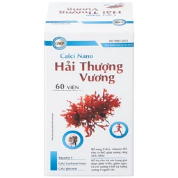 Viên uống bổ sung canxi giúp xương răng chắc khỏe Calci Nano Hải Thượng Vương (60 viên)