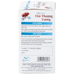Viên uống bổ sung canxi giúp xương răng chắc khỏe Calci Nano Hải Thượng Vương (60 viên)