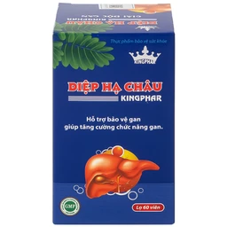 Viên uống hỗ trợ bảo vệ gan, tăng cường chức năng gan Diệp Hạ Châu Kingphar (60 viên)