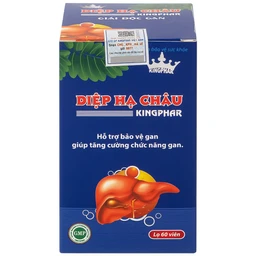Viên uống hỗ trợ bảo vệ gan, tăng cường chức năng gan Diệp Hạ Châu Kingphar (60 viên)