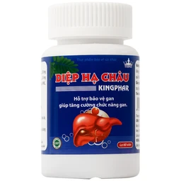 Viên uống hỗ trợ bảo vệ gan, tăng cường chức năng gan Diệp Hạ Châu Kingphar (60 viên)