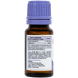 Siro giúp hỗ trợ hấp thụ canxi LineaBon K2+D3 ErgoPharm (10ml)