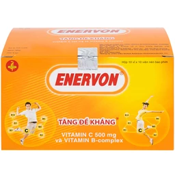 Thuốc Enervon United điều trị thiếu Vitamin C và B (10 vỉ x 10 viên)
