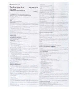 Thuốc tiêm Toujeo Solostar 300U/ml Sanofi điều trị đái tháo đường (5 cây)