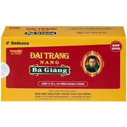Thuốc Đại tràng nang Bà Giằng điều trị viêm đại tràng co thắt, hội chứng ruột kích thích (5 vỉ x 10 viên)